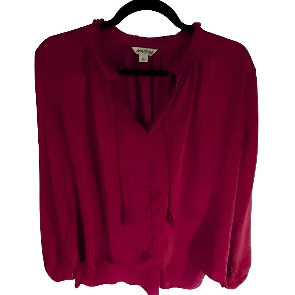 Lucky Brand Peasant Blouse NWOT